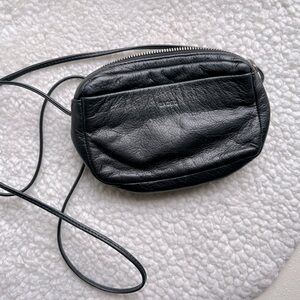 Baggu mini leather cross body purse